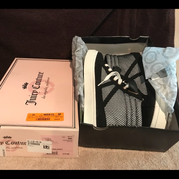 New in Box JUICY COUTURE 8.5 Sneakers.      (805) - Picture 1 of 7